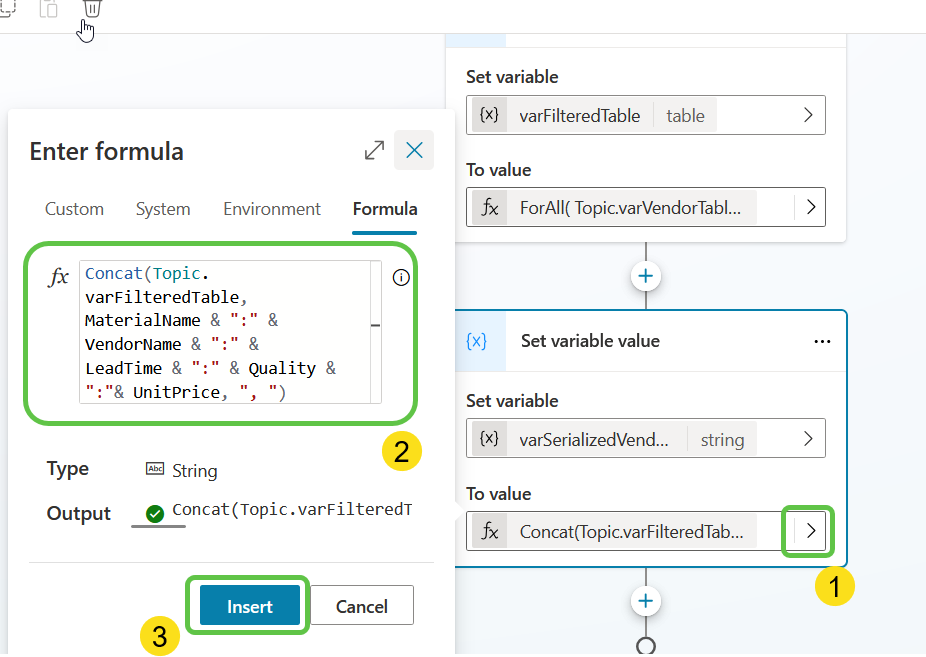 Initialize Variable